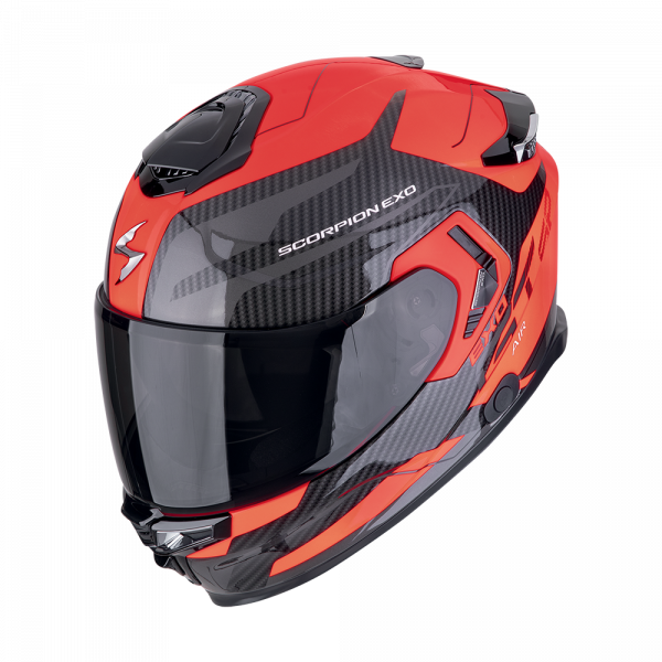 Scorpion EXO-GT SP Air Integralhelm Flex Schwarz / Neonrot (ECE 22-06)