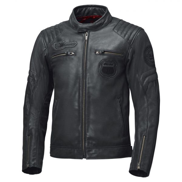 Held Baker 2 Lederjacke Schwarz