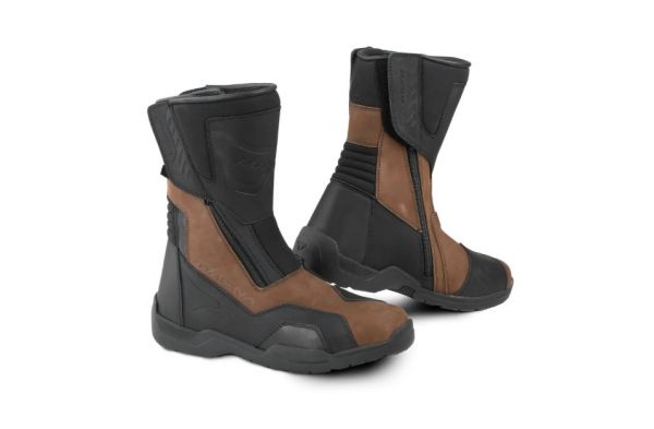 Macna Crewser RTX Motorradstiefel Braun / Schwarz