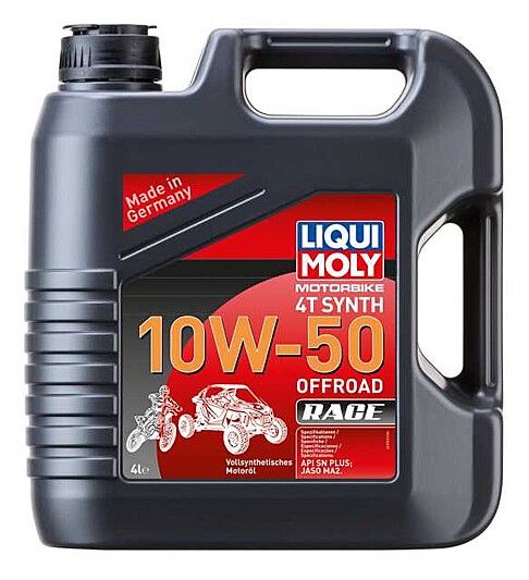 Liqui Moly 4T Synth 10W-50 Offorad Race Motoröl 4L