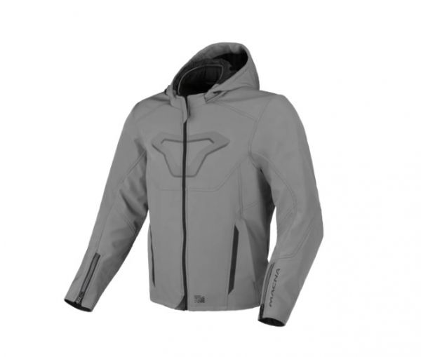Macna Atracor winddichte Softshell-Jacke Grau