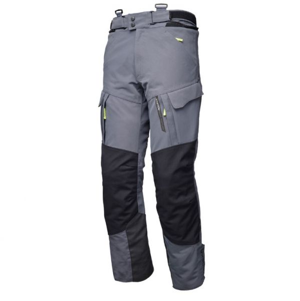 Modeka Paneo LT Textilhose Steingrau / Schwarz