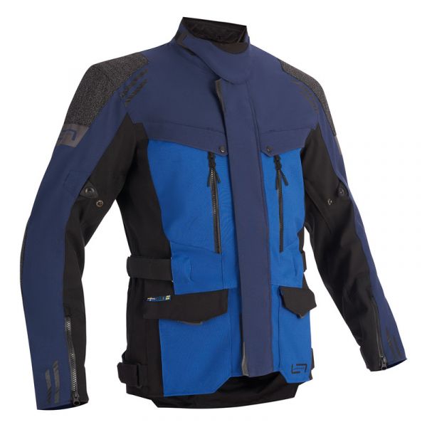 Lindstrands Storbo Textiljacke Blau