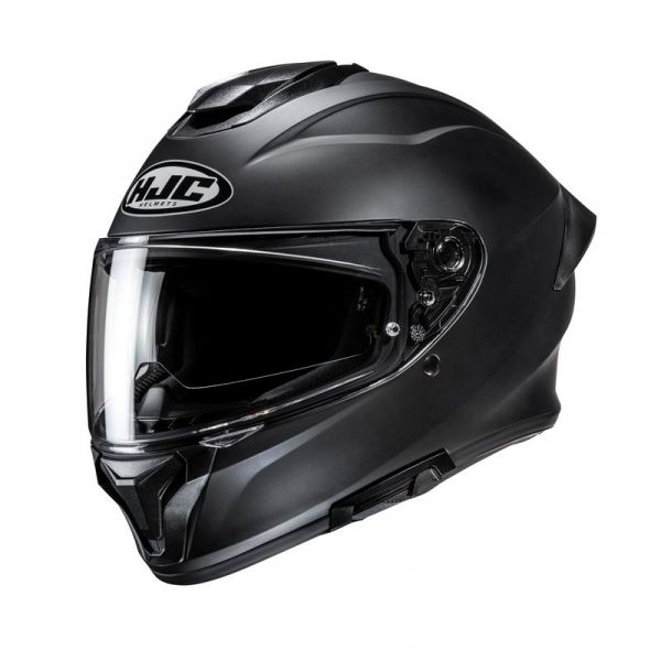 HJC C71 Integralhelm Unifarben Matt Schwarz