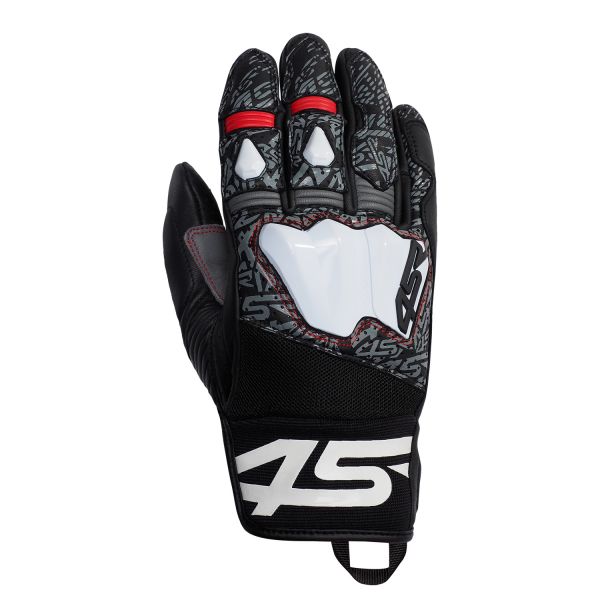 4SR GTS Sommerhandschuhe Schwarz