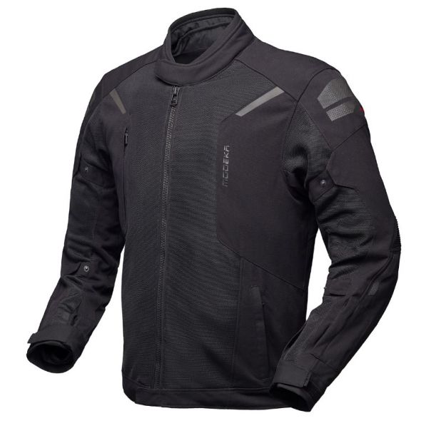 Modeka Khao Air II Textiljacke Schwarz