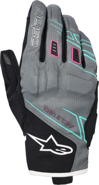 Alpinestars Stella Moblast WP wasserdichte Handschuhe Damen Schwarz / Grau