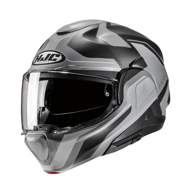 HJC F100 Klapphelm Bios MC5SF Mattschwarz / Grau