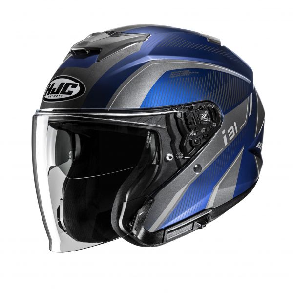 HJC i31 Jethelm Reno MC2 Dunkelblau / Grau