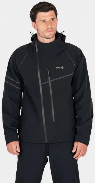 Knox Impass Motorrad Regenjacke Schwarz