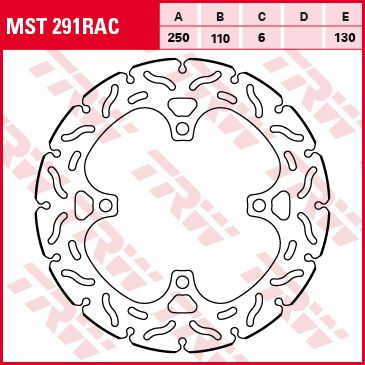 Lucas Bremsscheibe starr MST291RAC