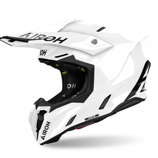 Airoh Twist 3 Crosshelm Unifarben Weiß