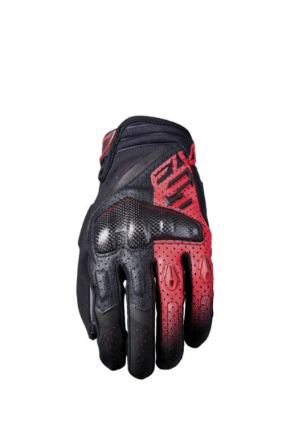FIVE RS-C EVO Kurzhandschuh Schwarz / Fluorot