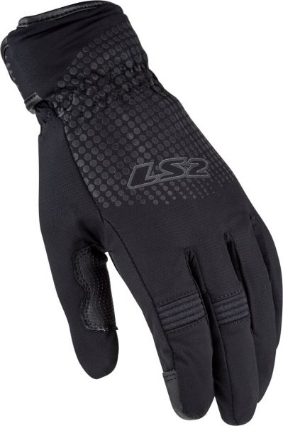 LS2 Urbs Motorrad Handschuhe wasserdicht Damen Schwarz