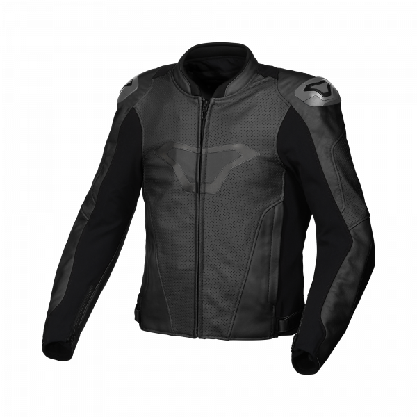 MACNA Aviant Air Lederjacke Schwarz