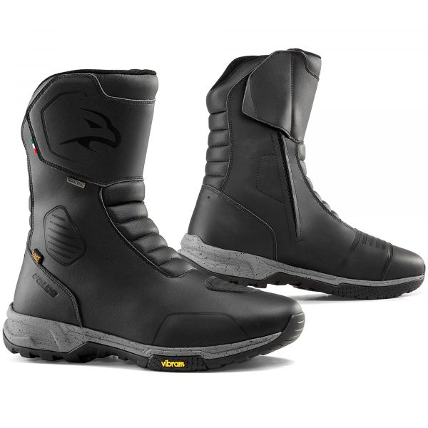 Falco Warden Motorradstiefel Schwarz