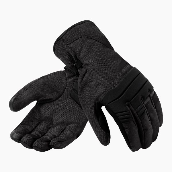 REV'IT! Bornite H2O Motorradhandschuhe Wasserdicht Schwarz