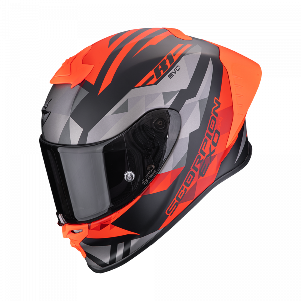 Scorpion Exo-R1 Evo II Air Integralhelm Valere Matt Schwarz / Rot