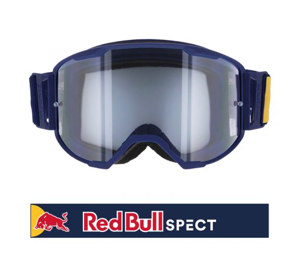 Red Bull Spect Strive MX Brille Double Lens Blau Klar