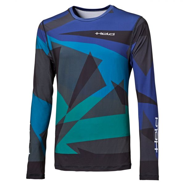 Held Style Skin 2 Top Funktionsunterwäsche Schwarz / Blau