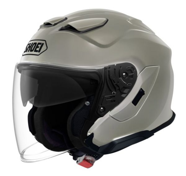 Shoei J-Cruise3 Jethelm Unifarben Chalk Grey