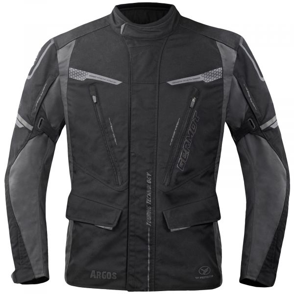 Germot Argos Textiljacke Schwarz / Anthrazit
