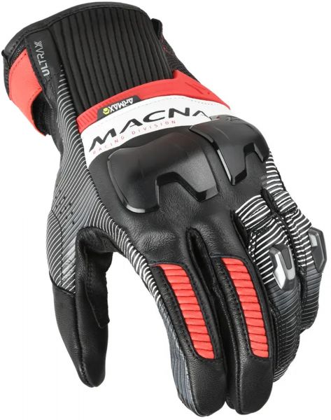 MACNA Ultraxx 2.0 Kurzhandschuhe Schwarz / Rot
