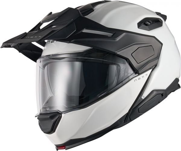 NEXX X.Lifecountry Klapphelm Plain Weiß
