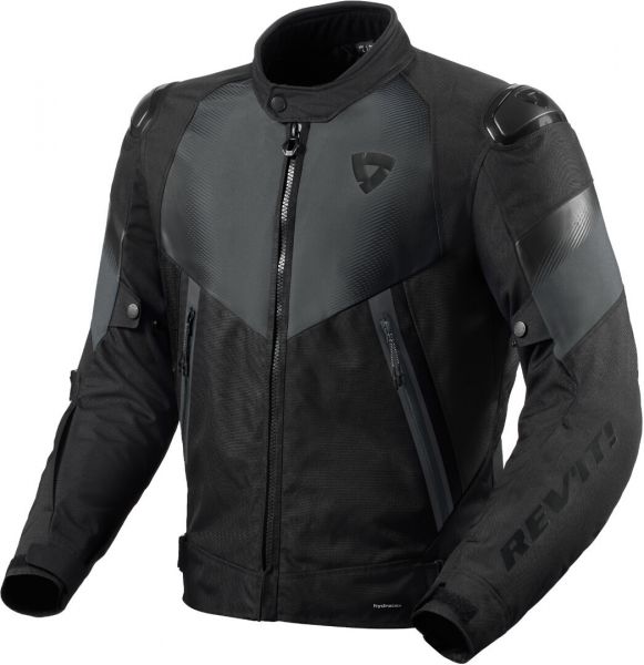 REV'IT! Control H2O Textiljacke wasserdicht Schwarz / Anthrazit