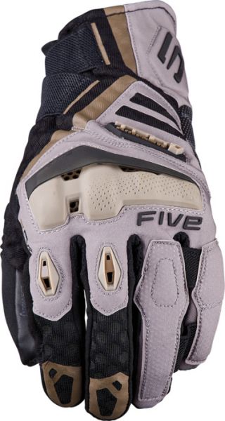 FIVE TFX1 Airflow Kurzhandschuh Grau / Beige / Braun