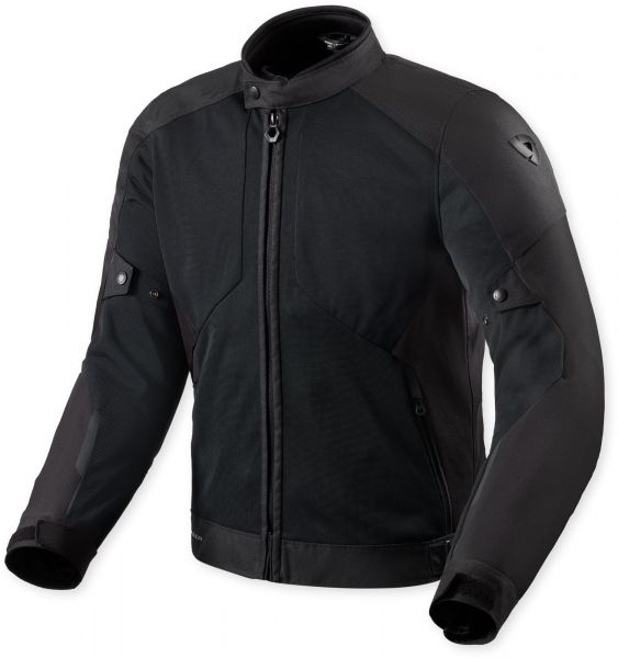 REV'IT! Torque 3 H2O wasserdichte Textiljacke Schwarz