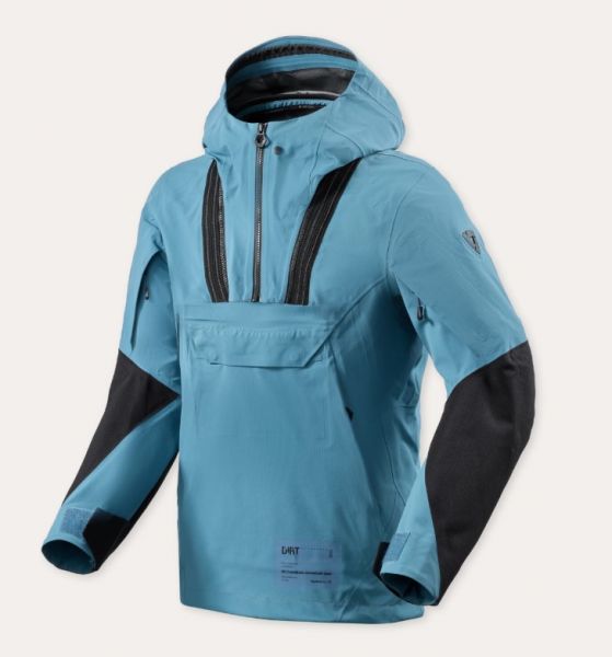 REV'IT! Blackwater 3 H2O Textiljacke wasserdicht Blau / Schwarz