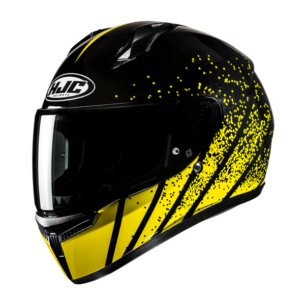 HJC C10 Integralhelm Haven MC3 Schwarz / Gelb
