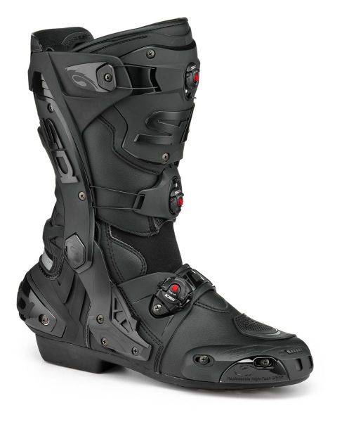 Sidi Rex Motorradstiefel Schwarz / Schwarz