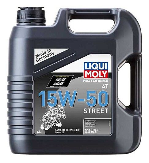 Liqui Moly 4T 15W-50 Straßen Motoröl 4L