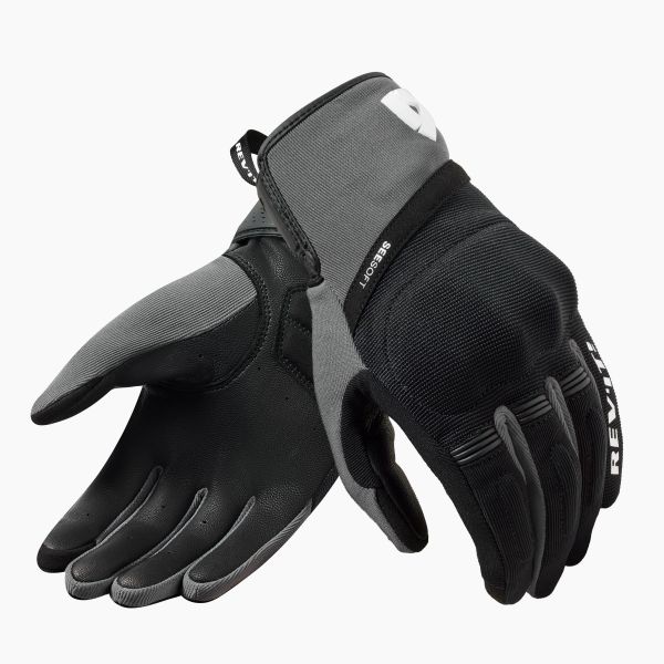 REV'IT! Mosca 2 Handschuhe Schwarz / Grau