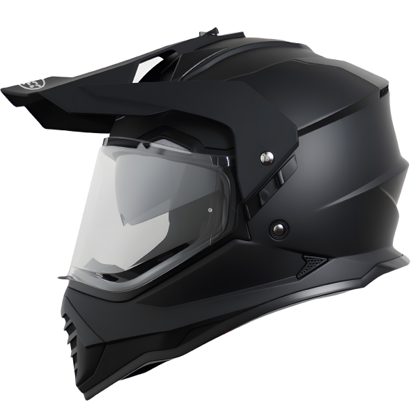 Rocc 500 Endurohelm Matt Schwarz