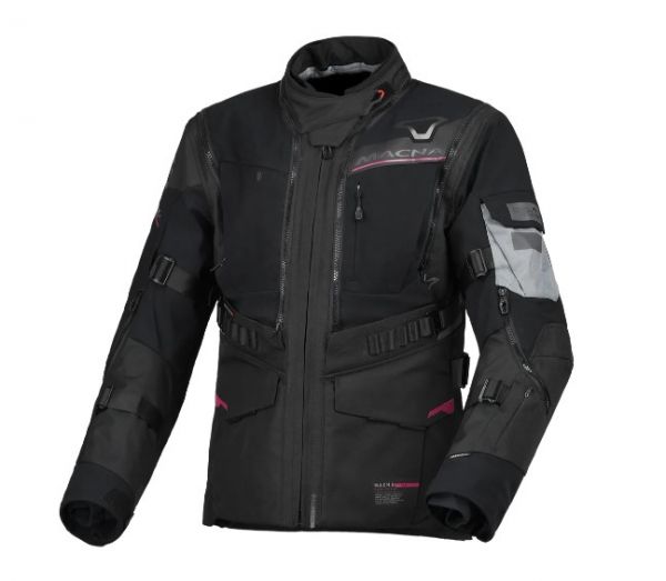 Macna Flexodus funktionale Motorradjacke Damen Schwarz