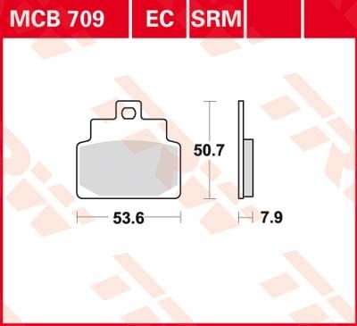 Lucas Scheibenbremsbeläge MCB709EC