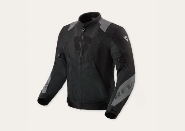 REV'IT! Hyperspeed 3 GT Air atmungsaktive Textiljacke Schwarz / Grau