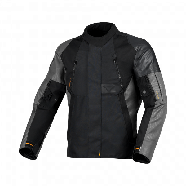 MACNA Entrity Textiljacke Grau / Schwarz