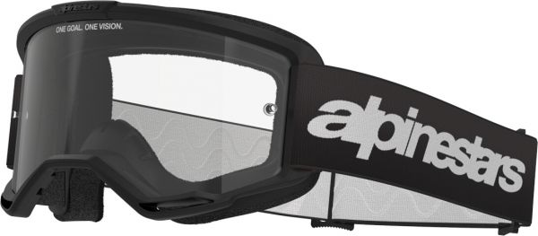 Alpinestars Vision 3 Wordmark Crossbrille klar
