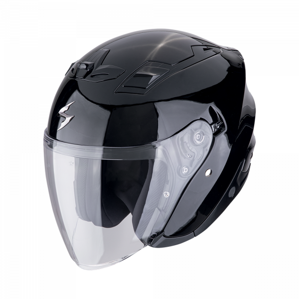 Scorpion Exo-Z1 Jethelm Solid Schwarz metallic (ECE 22-06)