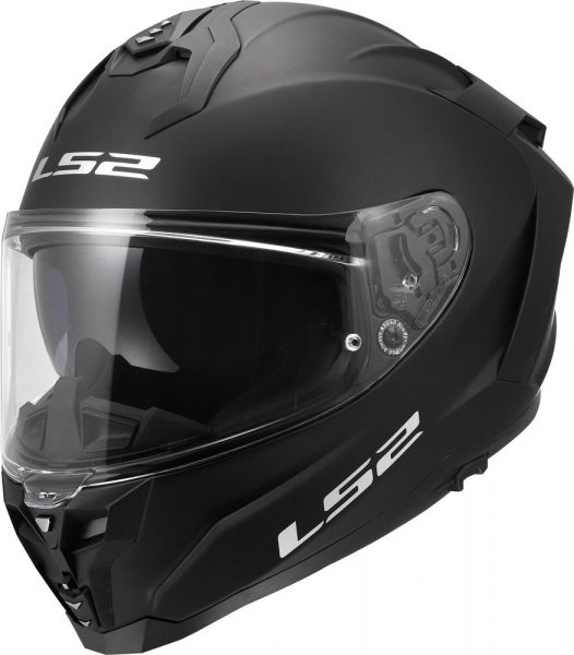 LS2 FF817 Challenger II Integralhelm Solid Matt Schwarz