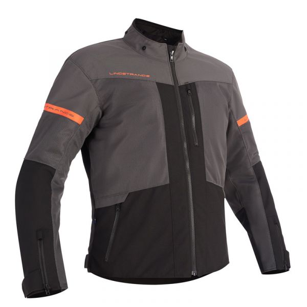 Lindstrands Rexbo V2 Textiljacke Grau