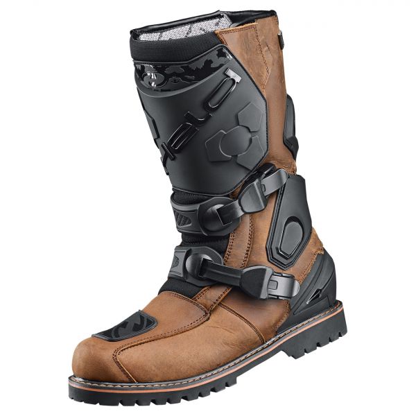 Held Belrock Adventure Motorradstiefel Braun