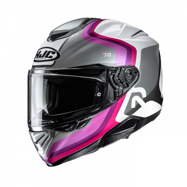 HJC RPHA 72 Integralhelm Ernem MC8 Weiß / Grau / Pink