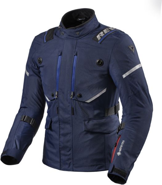 REV'IT! Vertical GTX wasserdichte Textiljacke Dunkelblau
