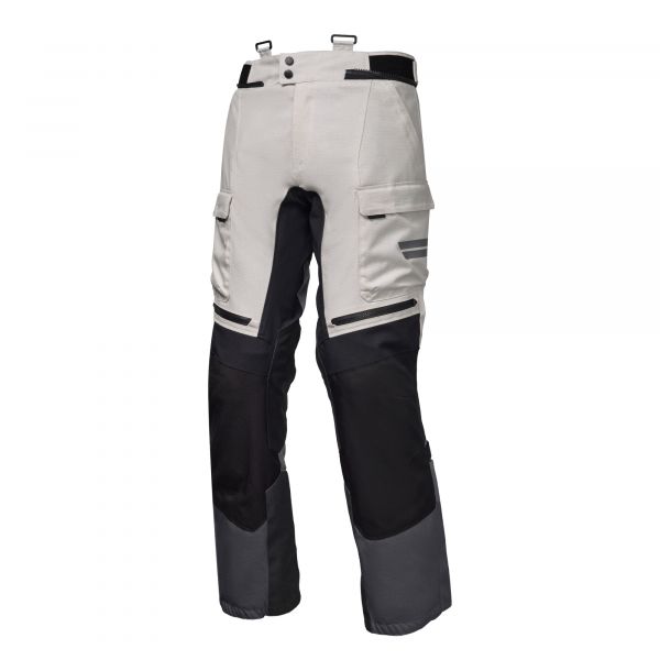 Modeka Atlaz Adventurehose Hellgrau / Schwarz