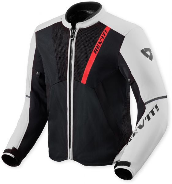 REV'IT! GT-R 4 Air Motorrad Touring-Jacke Schwarz / Weiß